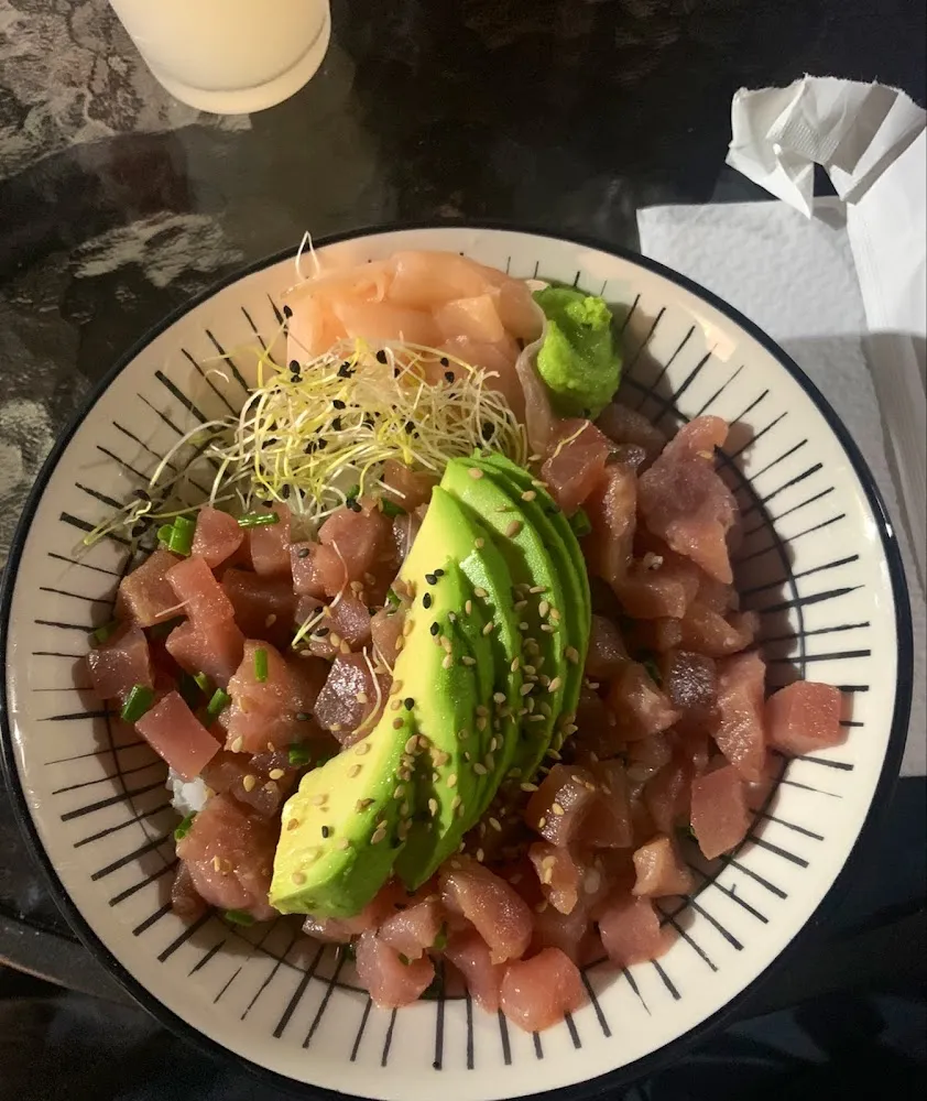 Chirashi Tartare Thon